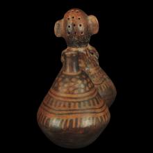 Vase chanteur � double panse